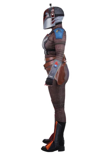 Vista 4 de Disfraz para Mujer de Sabine Wren de Star Wars Multicolor