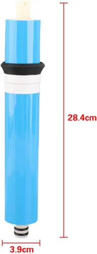 Vista 2 de Membrana de ósmosis inversa 50 GPD de 11.75 x 1.75 pulgadas de repuesto de filtro de agua de membrana RO para debajo del fregadero, sistema