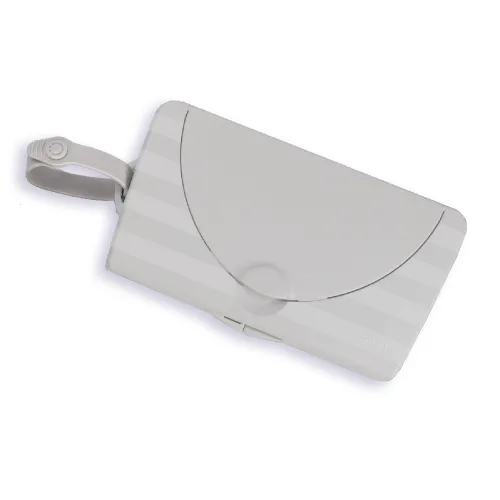 Vista 5 de Ubbi Dispensador de bolsas grises para llevar y bolsas de eliminación de residuos, dispensador de toallitas para bebés con aroma a lavanda