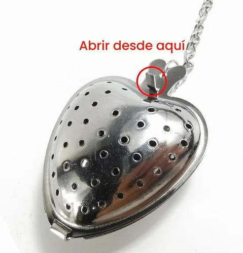 Vista 3 de TIHOOD 15 coladores de té de malla de acero inoxidable, infusor de bola de té de alta calidad, difusor de intervalo de té con gancho de cadena