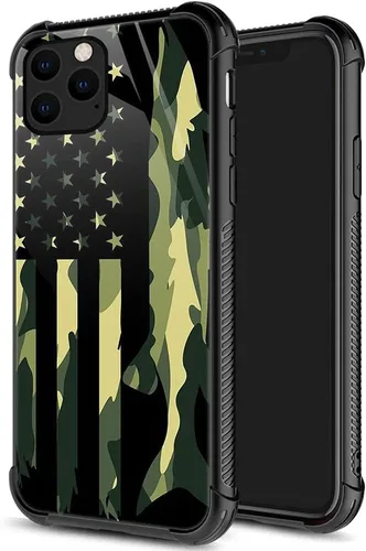 Vista 6 de DJSOK Funda compatible con iPhone 7/8/SE2, funda de ciervo de oro negro para iPhone 7, para niños y niñas, a prueba de golpes, resistente a