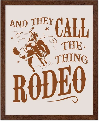 Vista 118 de Poster Master Póster de You've Yeed Your Last Haw - Impresión retro de vaquero marrón - Arte occidental - Arte moderno - Arte del salvaje oeste