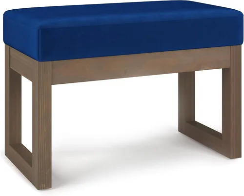 Vista 24 de SIMPLIHOME Milltown - Reposapiés rectangular (26.0 in de ancho) contemporáneo