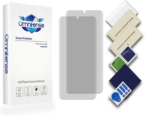 Vista 7 de Protector de pantalla para Galaxy S21, película suave de privacidad (no vidrio templado), compatible con fundas, desbloqueo en pantalla, acabado