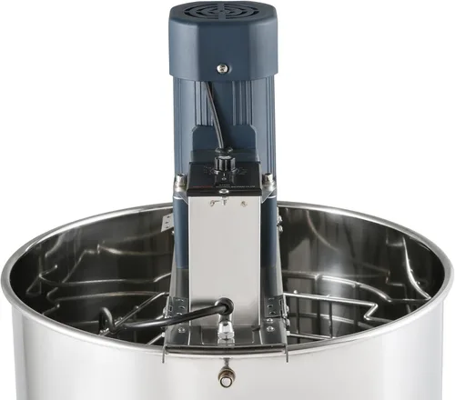 Vista 12 de VEVOR Extractor Eléctrico de Miel, Extracción de Apicultura de Acero Inoxidable de 2/4 Marcos, Centrifugadora de Tambor de Panal con Tapa