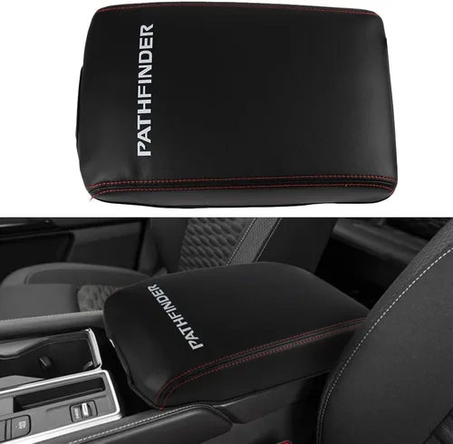 Vista 8 de LEXLEY, Funda protectora de piel impermeable con logotipo de Pathfinder, funda protectora de cuero antiarañazos para Nissan 2022 2023 2024 2025 2026