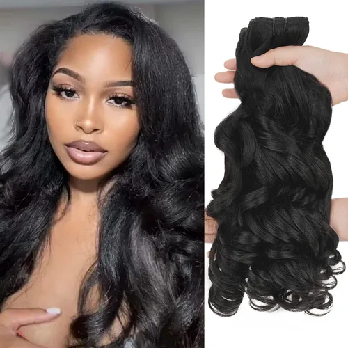 Vista 8 de Extensiones de cabello humano real rizado con clip, 4/27/4, ombré, rizado con clip, para mujer, 3C y 4A (12 pulgadas, #4/27/4)