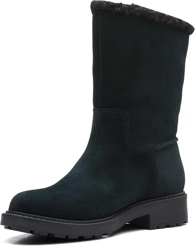 Vista 6 de Clarks Botas de media pantorrilla con cremallera de ópalo para mujer