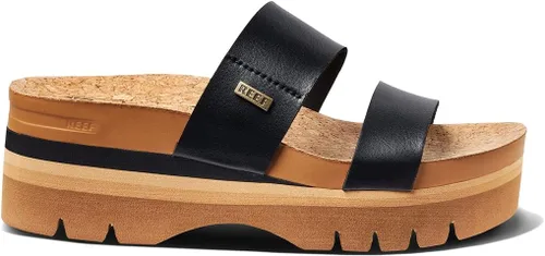 Vista 6 de REEF Cushion Vista Higher - Sandalias de plataforma para mujer, soporte de arco, plantilla acolchada ultra suave