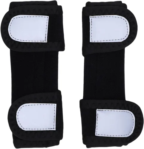 Vista 5 de Jiawu Dog Leg Braces, 1 Pair Adjustable Front Leg Hock Joint Compression Support for Sprain Prevention and Injury Protection Dog Knee Brace, Support