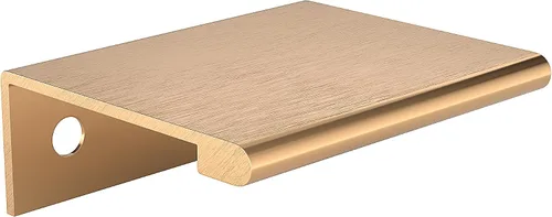 Vista 37 de Richelieu Hardware BP98982510 Lincoln Collection 1 pulgada (25 mm) de centro a centro Manija de tirador de borde de gabinete y cajón de aluminio