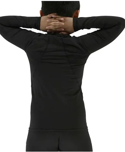 Vista 5 de Camiseta y pantalones de compresión de fútbol para niños y jóvenes, camisas atléticas de manga larga, mallas deportivas de fútbol, conjunto de capa