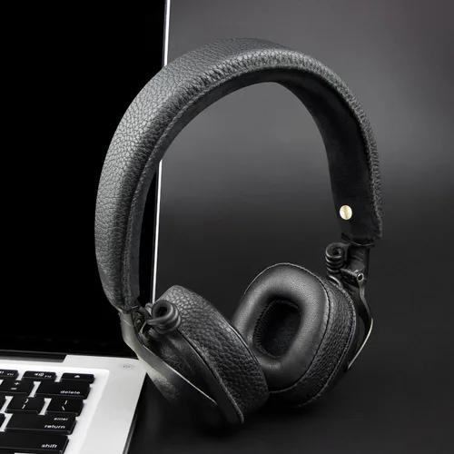 Vista 3 de SOULWIT Almohadillas de repuesto para auriculares Marshall MID ANC Active Noise Cancelling On-Ear Wireless Bluetooth Headphone, almohadillas