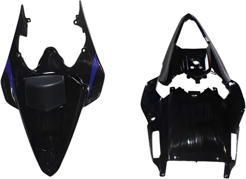 Vista 9 de Shark Attack - Kit completo de carenado de plástico ABS azul plateado compatible con Yamaha YZF-600 R6 2008 2009 2010 2011 2012 2013 2014 2015 2016