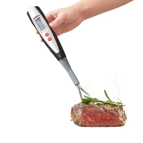 Vista 10 de Termómetro de Carne Premium Inalámbrico de 4 Sondas: Perfecto para Barbacoa, Horno, Parrilla. Aplicaciones para iOS y Android, Compatible con Apple