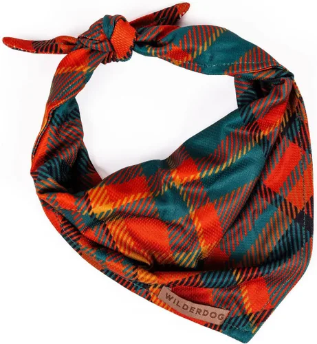 Vista 14 de Wilderdog Bandana para perro con material ligero de malla de mezcla de poliéster de secado rápido en agave