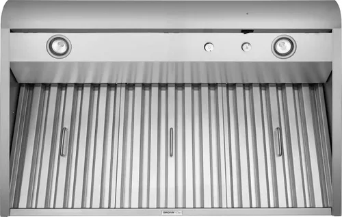 Vista 2 de Broan-NuTone Campana extractora interna convertible de montaje en pared de 30 pulgadas con ventilador de escape de 4 velocidades y luz, soplador