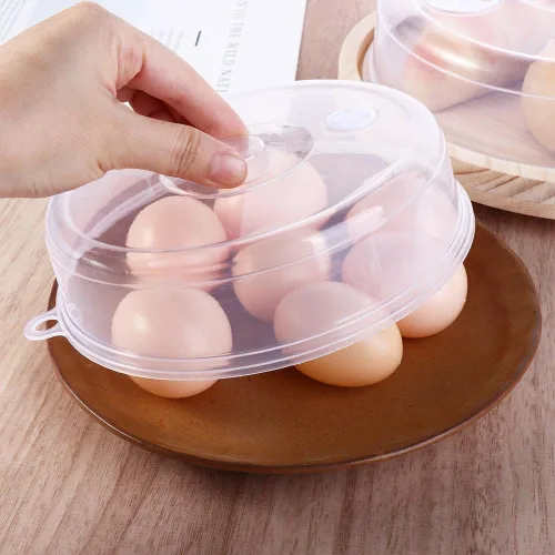 Vista 7 de generic Cubierta de plástico para alimentos para microondas con agarre, cubierta universal de sellado de PP para platos de alimentos, tapa