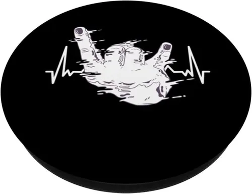 Vista 2 de Hardrock y ventiladores de PopSockets de metal pesado intercambiable PopGrip