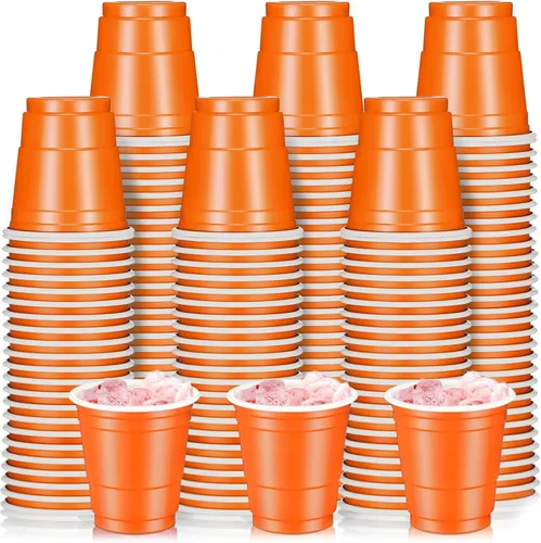 Vista 7 de Layhit Paquete de 200 vasos de chupito de plástico de 2 onzas, vasos desechables, vasos de boda, fiesta de cumpleaños, suministros para servir Negro