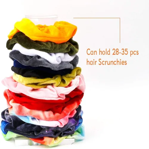 Vista 6 de OAOLEER 2 soportes para coletero, organizador de joyas transparente para regalos de adolescentes y mujeres, el organizador de exhibición perfecto