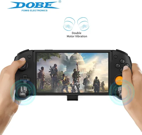 Vista 2 de TNS-1125 NS-Switch game handle for Nintendo SwitchNS OLED Screenshot six-axis gyroscope custom buttons function programming mapping double motor