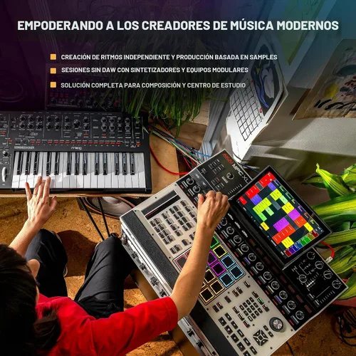 Vista 10 de Akai Professional Centro de producción musical independiente MPC XL Gris