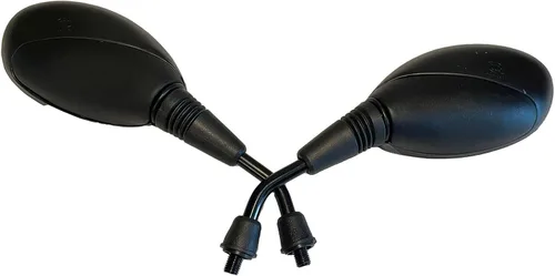 Vista 2 de Espejos retrovisores negros compatibles con Kawasaki Z900 ZR900 50 aniversario 2022