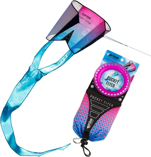 Vista 8 de Prism Kites Pocket Flyer - Cometa de una sola línea fácil de volar - Listo para el vuelo, no requiere montaje