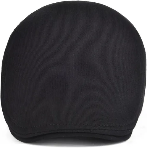 Vista 4 de VOBOOM - Gorra de algodón para hombre con diseño de Ivy Gatsby Newsboy