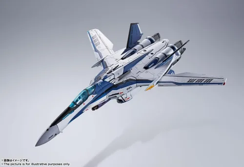 Vista 6 de TAMASHII NATIONS - Macross Frontier -VF-25 Messiah Valkyrie Worldwide Anniversary Bandai Spirits DX Chogokin Metal fundido coleccionable