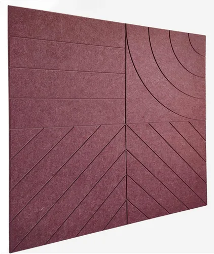 Vista 15 de Paneles acústicos cuadrados de 11.18 pulgadas, paquete de 12 paneles de pared que absorben el sonido, azulejos decorativos de fieltro insonorizados