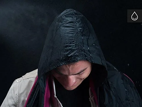 Vista 7 de RainScarf la única bufanda a la moda que se transforma en impermeable, talla única , Gris