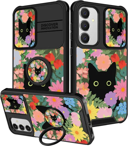 Vista 42 de Funermei para Samsung Galaxy Z Flip 4 Funda - Funda de Teléfono Bonita para Mujeres y Niñas con Mariposas Bonita Estética Femenina Diseño