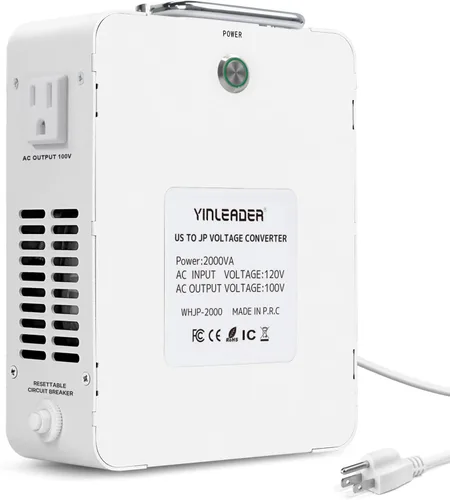 Vista 9 de 1000W US 120V a 100V JP Japón convertidor de voltaje paso abajo transformador