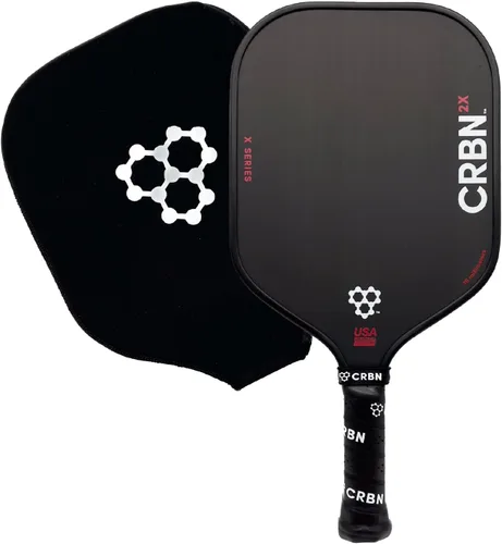 Vista 14 de CRBN Pickleball - X Series Power Paddle Carbon Fiber Pickleball Paddle with Foam Injected Edges for Expanded Sweet Spot