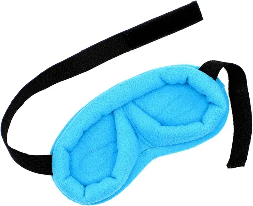 Vista 5 de Wild Essentials Infinity Fleece - Máscara para dormir de lujo, color azul