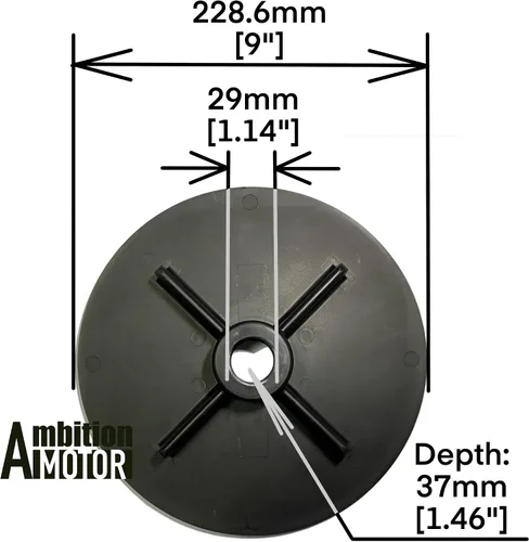 Vista 4 de 9 "Esparcidor Spinner Disco Reemplazo Compradores 3005705 para TGSUV1B