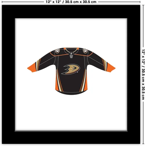 Vista 6 de Trends International Gallery Pops NHL Anaheim Ducks - Póster de pared frontal de uniforme para el hogar, 12.00 x 12.00 pulgadas, versión de marco