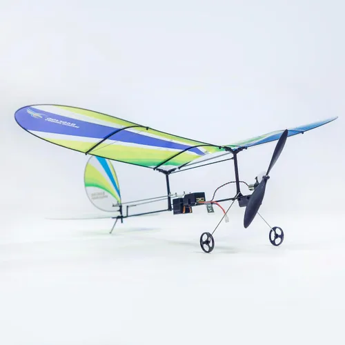 Vista 4 de Avión E43 Mosquito RTF RC para adultos, micro EPP RC Avión de espuma de 14.1 pulgadas, 2.4GHz 3CH Slow Flyer para mosca