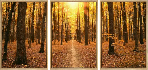 Vista 104 de wall26 Lienzo enmarcado para pared, juego de arte de noche estrellada sobre montañas, cielo nocturno tranquilo, naturaleza, desierto, fotografía