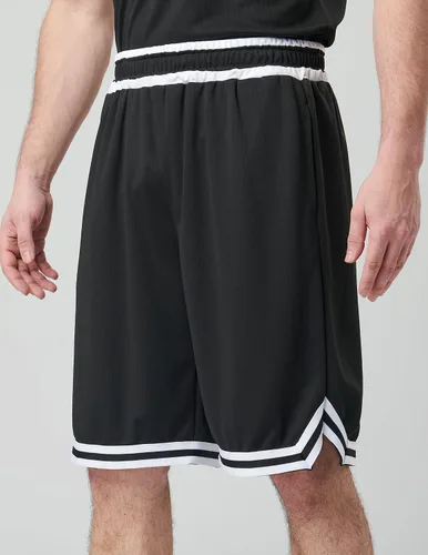 Vista 5 de Liberty Imports Paquete de 5 pantalones cortos de baloncesto atléticos de secado rápido para hombre, entrepierna de 9 pulgadas con bolsillos, ropa