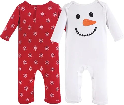 Vista 47 de Hudson Baby - Overol unisex de algodón para bebé Manzana