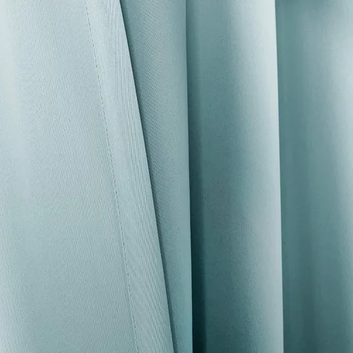 Vista 5 de Lush Decor Par de paneles de cortina de ventana con pestaña trasera aislada, 52 pulgadas de ancho x 84 pulgadas de largo, cortinas azules