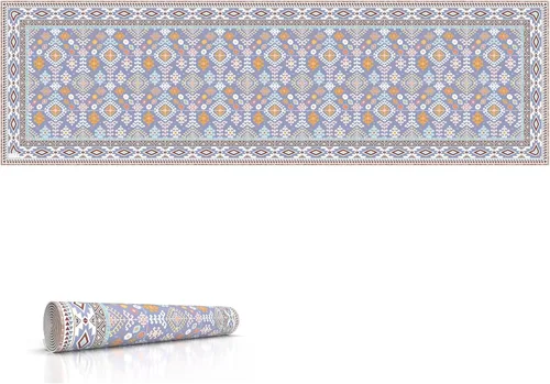 Vista 8 de Salvamanteles resistentes al calor, 32 x 10 pulgadas, protege los muebles y la encimera de platos calientes y arañazos, diseño único de un artista