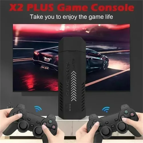 Vista 2 de DHKUYR Game Stick 256G 4K HD Video Game Console Double Wireless 2.4G Controller Retro Console