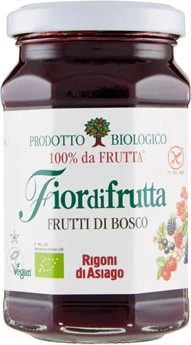 Vista 19 de Rigoni di Asiago Fiordifrutta Organic Fruit Spread, melocotón, 6