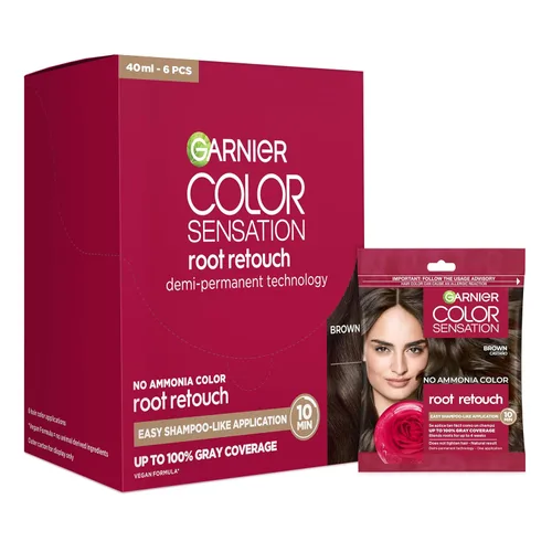 Vista 20 de Garnier Color Sensation Root Retouch - Tinte permanente para el cabello para raíces con cobertura 100% de las canas y sin amoníaco, tinte para Negro