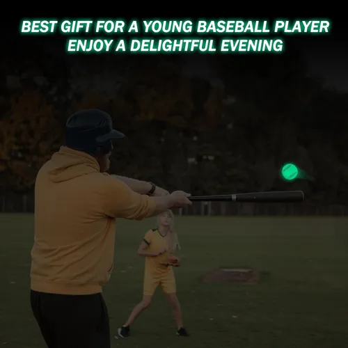 Vista 4 de Béisbol, Béisbol de Práctica, Béisbol para Jóvenes Adolescentes/Adultos Jugadores Pelota de Entrenamiento, Lanzamiento Seguro