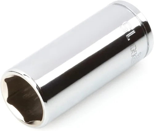 Vista 35 de TEKTON Unidad de 3/8 pulgadas x 1 pulgada de enchufe semiprofundo de 12 puntos SHD14225